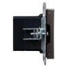 Розетка BRITE USB A+A 3.1А РЮ10-1-БрС механизм сталь IEK BR-U21-D31-K46