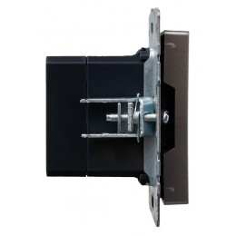 Розетка BRITE USB A+A 3.1А РЮ10-1-БрС механизм сталь IEK BR-U21-D31-K46