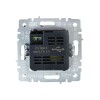 Розетка BRITE USB A+A 3.1А РЮ10-1-БрА механизм алюм. IEK BR-U21-D31-K47
