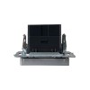 Розетка BRITE USB A+A 3.1А РЮ10-1-БрА механизм алюм. IEK BR-U21-D31-K47