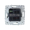 Розетка BRITE USB A+C 18Вт РЮ11-1-БрШ механизм шампань IEK BR-U22-018-K37