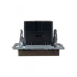 Розетка BRITE USB A+C 18Вт РЮ11-1-БрШ механизм шампань IEK BR-U22-018-K37