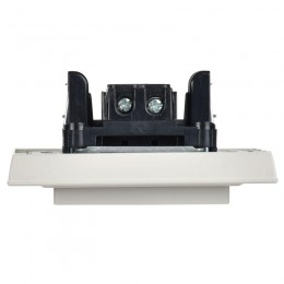 Выключатель 1-кл. СП BRITE ВСР10-1-0-БрБ 10А в сборе бел. IEK BR-V10-0-10-K01-F