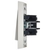 Выключатель 1-кл. СП BRITE ВСР10-1-0-БрБ 10А в сборе бел. IEK BR-V10-0-10-K01-F