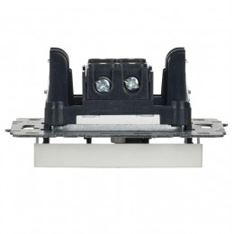 Выключатель 1-кл. СП BRITE ВС10-1-0-БрБ 10А механизм бел. IEK BR-V10-0-10-K01