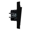 Выключатель 1-кл. СП BRITE ВСР10-1-0-БрЧ 10А в сборе черн. IEK BR-V10-0-10-K02-F