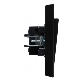 Выключатель 1-кл. СП BRITE ВСР10-1-0-БрЧ 10А в сборе черн. IEK BR-V10-0-10-K02-F