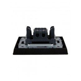 Выключатель 1-кл. СП BRITE ВСР10-1-0-БрЧ 10А в сборе черн. IEK BR-V10-0-10-K02-F