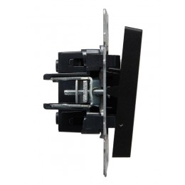 Выключатель 1-кл. СП BRITE ВС10-1-0-БрЧ 10А механизм черн. IEK BR-V10-0-10-K02