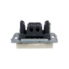 Выключатель 1-кл. СП BRITE ВС10-1-0-БрКр 10А механизм беж. IEK BR-V10-0-10-K10
