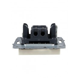 Выключатель 1-кл. СП BRITE ВС10-1-0-БрКр 10А механизм беж. IEK BR-V10-0-10-K10