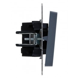 Выключатель 1-кл. СП BRITE ВС10-1-0-БрМ 10А механизм маренго IEK BR-V10-0-10-K35