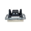 Выключатель 1-кл. СП BRITE ВС10-1-1-БрКр 10А с индик. механизм беж. IEK BR-V10-1-10-K10