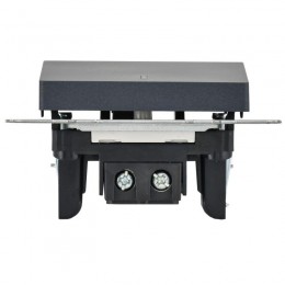 Выключатель 1-кл. СП BRITE ВС10-1-1-БрМ 10А с индик. механизм маренго IEK BR-V10-1-10-K35