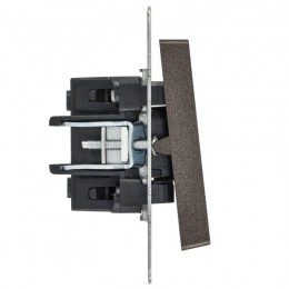 Выключатель 1-кл. СП BRITE ВС10-1-1-БрТБ 10А с индик. механизм бронза IEK BR-V10-1-10-K45