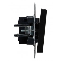 Выключатель проходной 1-кл. СП BRITE ВС10-1-6-БрЧ 10А механизм черн. IEK BR-V12-0-10-K02