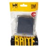 Выключатель проходной 1-кл. СП BRITE ВС10-1-6-БрМ 10А механизм маренго IEK BR-V12-0-10-K35