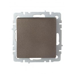 Выключатель проходной 1-кл. СП BRITE ВС10-1-6-БрТБ 10А механизм бронза IEK BR-V12-0-10-K45
