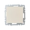 Выключатель перекрестный 1-кл. СП BRITE 10А ВС10-1-3-БрКр механизм беж. IEK BR-V13-0-10-K10