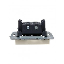 Выключатель перекрестный 1-кл. СП BRITE 10А ВС10-1-3-БрКр механизм беж. IEK BR-V13-0-10-K10