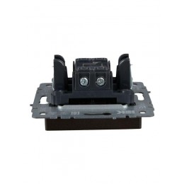 Выключатель 1-кл. СП BRITE ВС10-1-4-БрТБ 10А самовозвратн. механизм бронза IEK BR-V14-0-10-K45