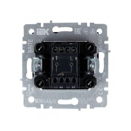 Выключатель 1-кл. СП BRITE ВС10-1-4-БрТБ 10А самовозвратн. механизм бронза IEK BR-V14-0-10-K45