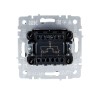 Выключатель 2-кл. СП BRITE ВС10-2-1-БрШ 10А с индик. механизм шампань IEK BR-V20-1-10-K37