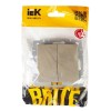 Выключатель 2-кл. СП BRITE ВС10-2-1-БрШ 10А с индик. механизм шампань IEK BR-V20-1-10-K37