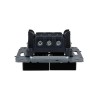 Выключатель проходной 2-кл. СП BRITE ВС10-2-6-БрЧ 10А механизм черн. IEK BR-V22-0-10-K02
