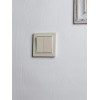 Выключатель проходной 2-кл. СП BRITE ВС10-2-6-БрКр 10А механизм беж. IEK BR-V22-0-10-K10