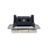 Выключатель 3-кл. СП BRITE ВС10-3-0-БрКр 10А механизм беж. IEK BR-V30-0-10-K10