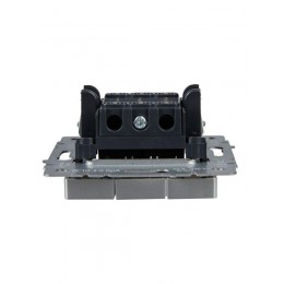 Выключатель 3-кл. СП BRITE ВС10-3-0-БрА 10А механизм алюм. IEK BR-V30-0-10-K47