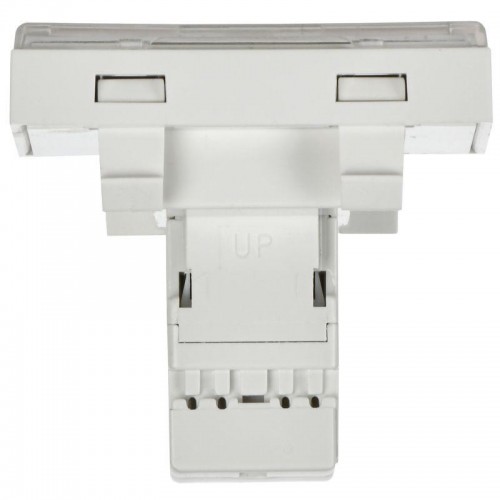 Розетка компьютерная 2мод. РКИ-20-00-П RJ45 кат.5E UTP механизм PRIMER IEK CKK-40D-RI2-K01