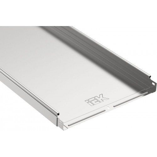 Лоток листовой неперфорир. 500х50 L3000 сталь 1.2мм IEK CLN10-050-500-3