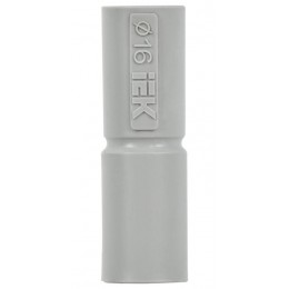 Муфта соединительная для жестких труб d16 GIG-16 ELASTA IEK CTA10D-GIG16-K41-100