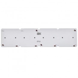 Розетка 4-м ОП Гермес Plus РСб24-3-ГПБб 16А IP54 с заземл. с крышкой бел. IEK ERMP42-K01-16-54-EC