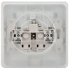 Розетка 1-м СП Вега РСбш10-3-ВБ 16А IP44 с заземл. защ. шторки с крышкой бел. GENERICA ERV16-K01-16-DM