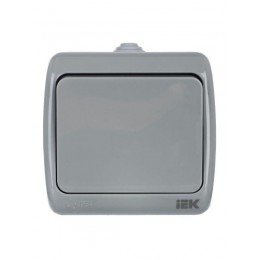 Выключатель 1-кл. 1п ОП Aquatic 10А IP54 ВС-20-1-0-А сер. IEK EVA10-K03-10-54