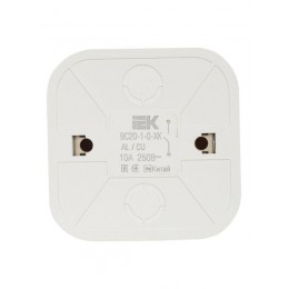 Выключатель 1-кл. ОП GLORY 10А ВС20-1-0-ХК крем. IEK EVH10-K33-10