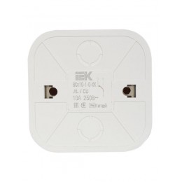 Переключатель проходной 1-кл. ОП GLORY 10А ВСп10-1-0-ХК крем. IEK EVH12-K33-10