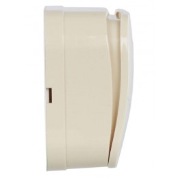 Переключатель проходной 1-кл. ОП GLORY 10А ВСп10-1-0-ХК крем. IEK EVH12-K33-10