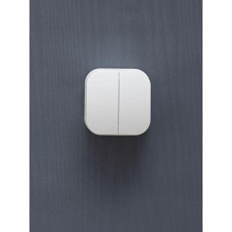 Выключатель 2-кл. ОП GLORY 10А ВС20-2-0-ХБ бел. IEK EVH20-K01-10