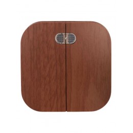 Выключатель 2-кл. ОП GLORY 10А ВС20-2-1-ХД с индикацией дуб IEK EVH21-K24-10