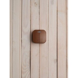 Выключатель 2-кл. ОП GLORY 10А ВС20-2-1-ХД с индикацией дуб IEK EVH21-K24-10