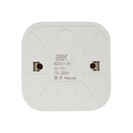 Выключатель 2-кл. ОП GLORY 10А ВС20-2-1-ХК с индикацией крем. IEK EVH21-K33-10