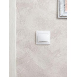 Выключатель 1-кл. СП Кварта 10А IP20 ВС10-1-0-КБ бел. IEK EVK10-K01-10-DM