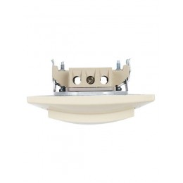 Выключатель 1-кл. СП Кварта 10А IP20 ВС10-1-0-ККм крем. IEK EVK10-K33-10-DM