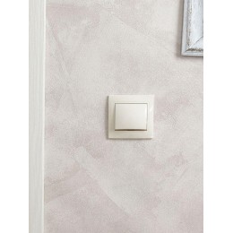 Выключатель 1-кл. СП Кварта 10А IP20 ВС10-1-0-ККм крем. IEK EVK10-K33-10-DM