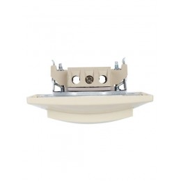 Выключатель 1-кл. СП Кварта 10А IP20 ВС10-1-1-ККм с индикацией крем. IEK EVK11-K33-10-DM