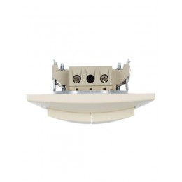 Выключатель 2-кл. СП Кварта 10А IP20 ВС10-2-0-ККм крем. IEK EVK20-K33-10-DM